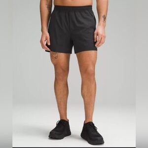 lululemon athletica Men's Black Athletic Shorts